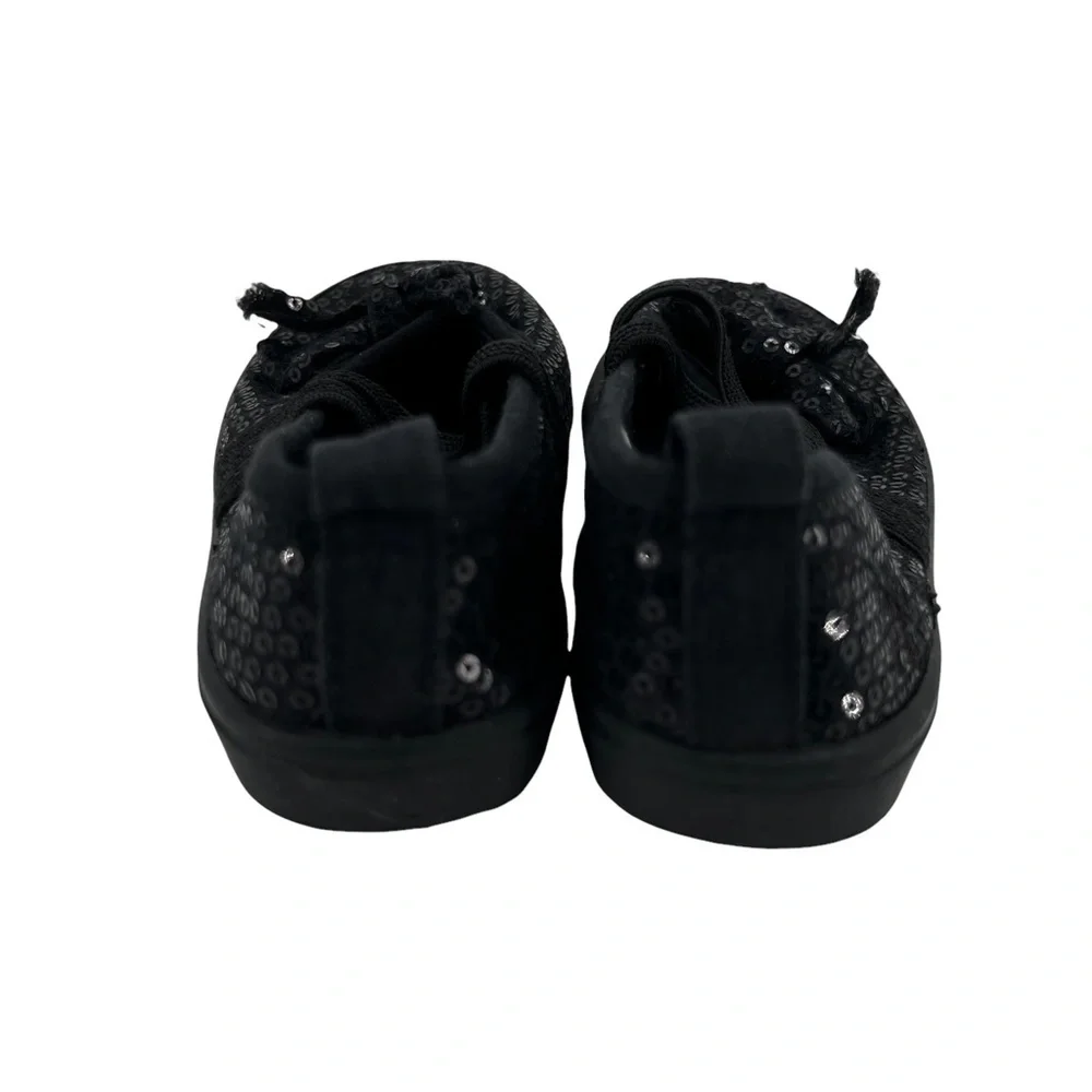 Chatties Black Sequin Ballet Flats Size 7/8 Toddler Girl’s